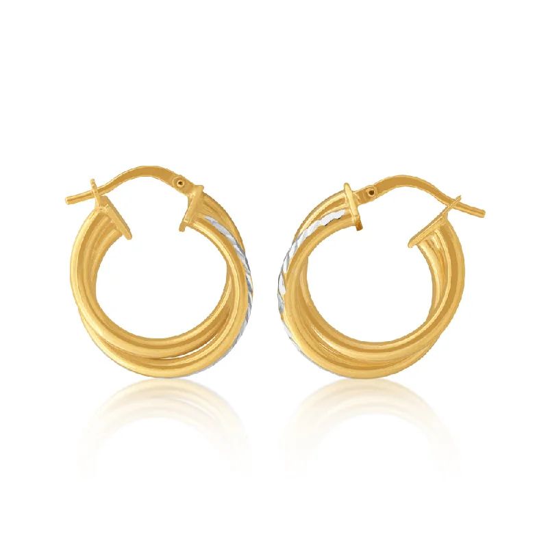 Unmissable Deals On Handmade Jewelry Collections 9ct Gold Filled 15mm Stunning Double Hoop Earrings Unmissable Deals On Handmade Jewelry Collections 9ct Gold Filled 15mm Stunning Double Hoop Earrings