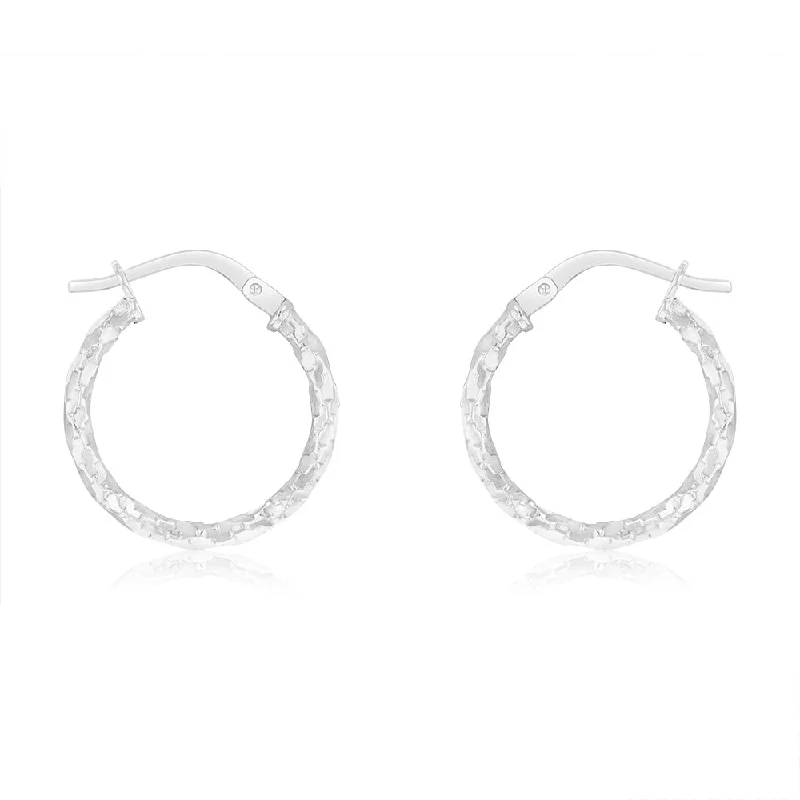 Jewelry Clearance – Final Chance To Save Big 9ct White Gold Silver-Filled Fancy Twisted 15mm Hoop Earrings Jewelry Clearance – Final Chance To Save Big 9ct White Gold Silver-Filled Fancy Twisted 15mm Hoop Earrings