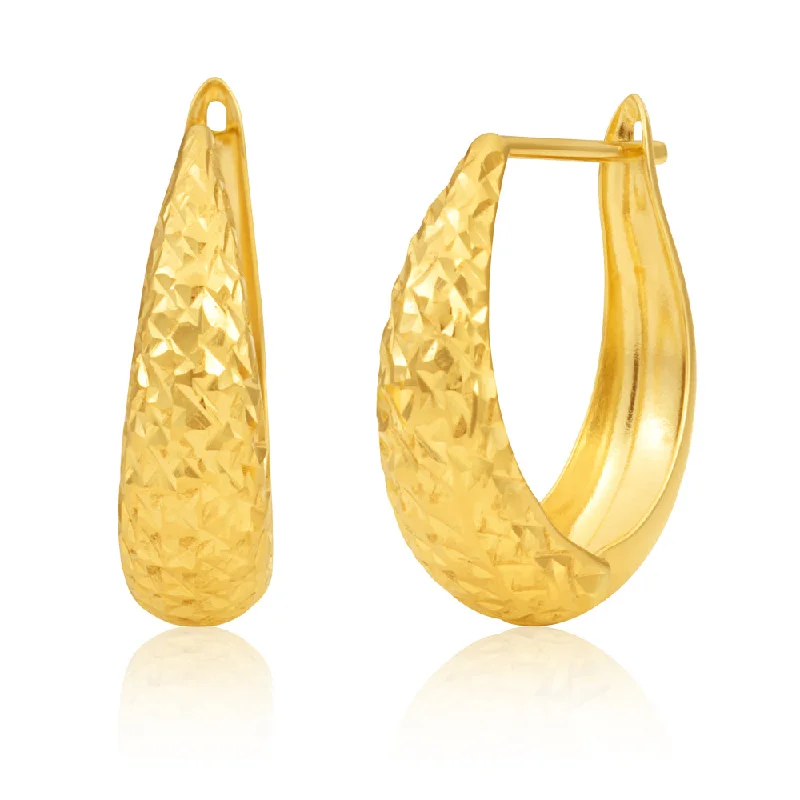Stunning Jewelry Pieces At The Lowest Prices Ever 9ct Yellow Gold patterned 13mm Hoop Stunning Jewelry Pieces At The Lowest Prices Ever 9ct Yellow Gold patterned 13mm Hoop