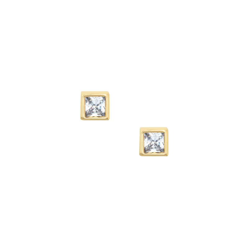 Discounted Luxury Jewelry – Shine Without The Splurge Agora Studs - White