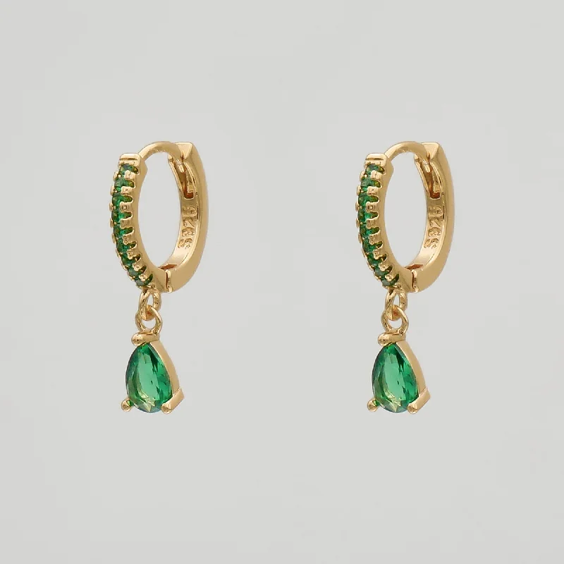 Sparkle On A Budget – Fine Jewelry For Less Aurora Gemstone Huggie Earrings