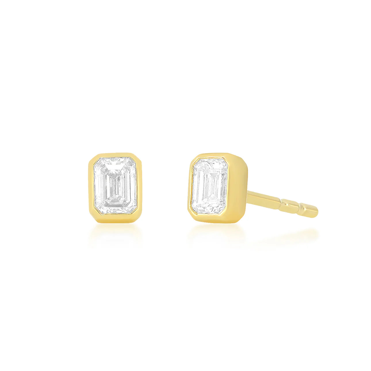 Adjustable Charm Bracelets For A Perfect Fit Bezel Set Emerald Cut Diamond Stud Earrings Adjustable Charm Bracelets For A Perfect Fit Bezel Set Emerald Cut Diamond Stud Earrings