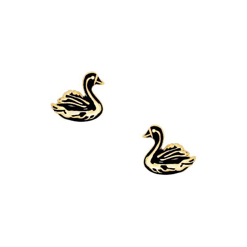 Jewelry Flash Sale – Stylish Designs At Unbeatable Rates Black Swan Studs
