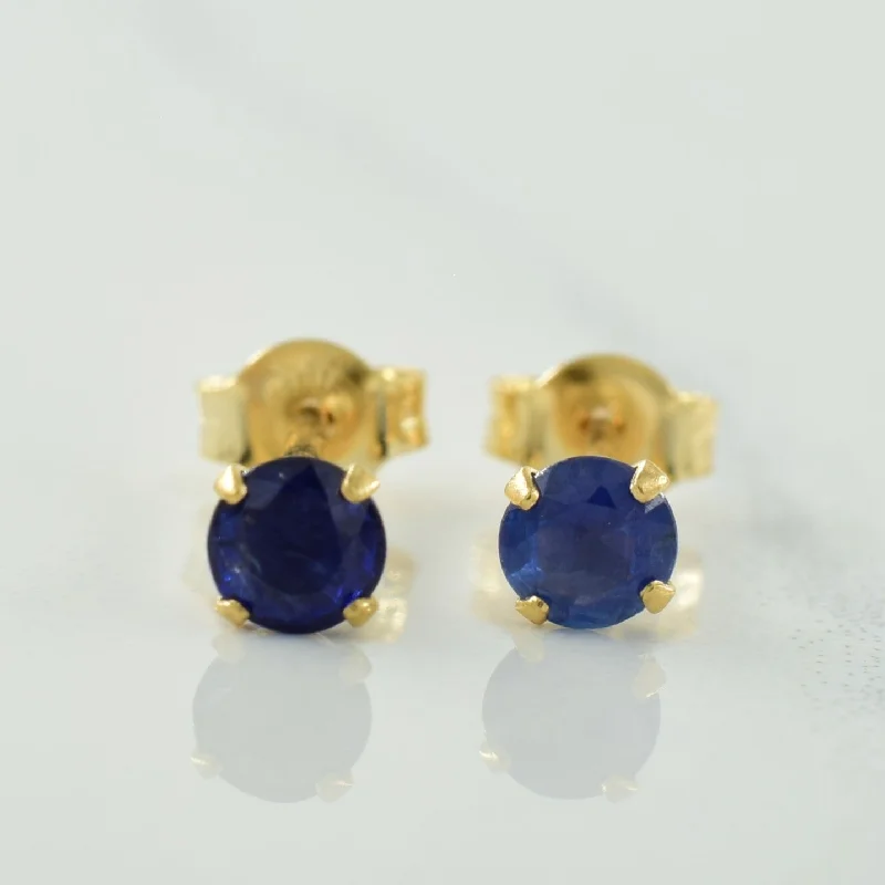 Discover Unique Jewelry With Special Limited-Time Offers Blue Sapphire Stud Earrings | 0.25ctw |