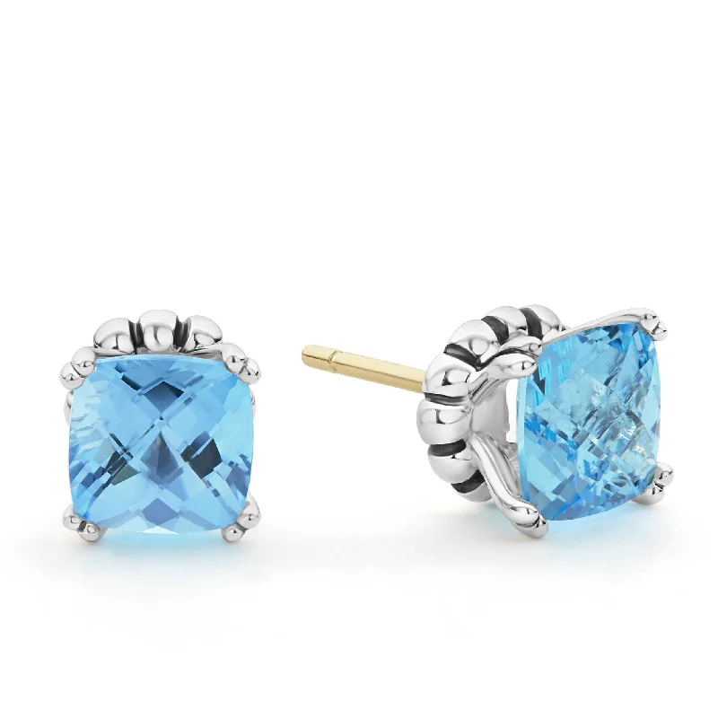 The Biggest Jewelry Sale Of The Year Is Here Caviar Color Swiss Blue Topaz Stud Earrings