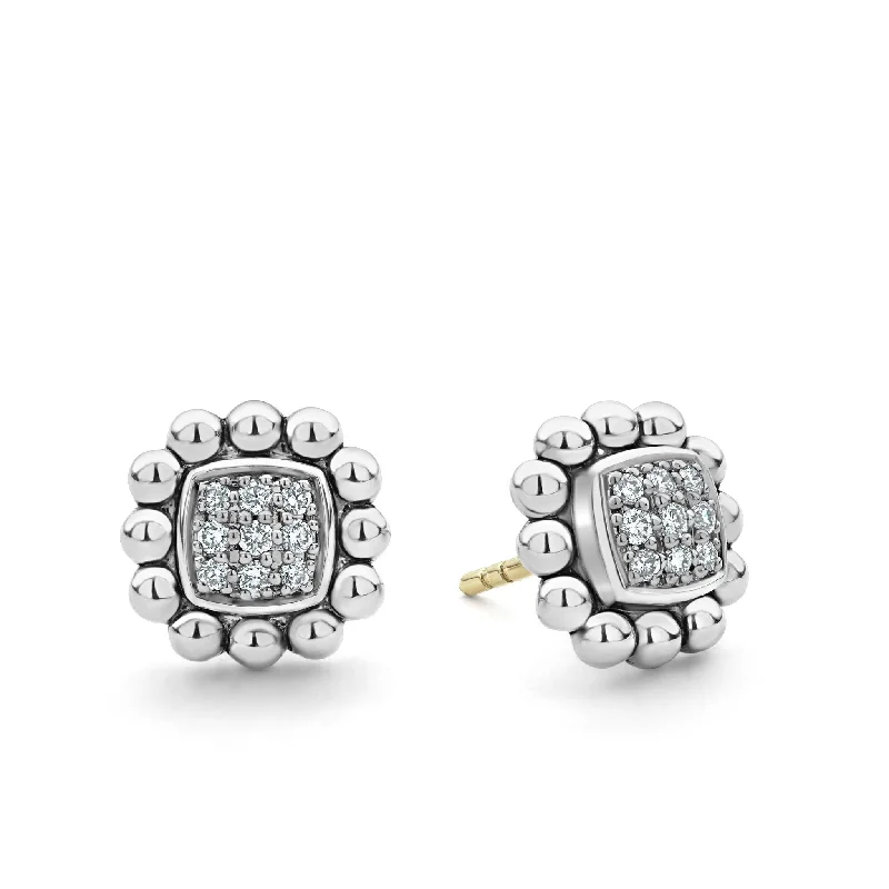 Adjustable Charm Bracelets For A Perfect Fit Caviar Spark Caviar Square Diamond Stud Earrings
