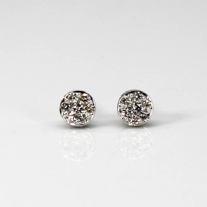Your Perfect Accessory Now At The Best Price Cluster Diamond Stud Earrings | 0.25ctw |