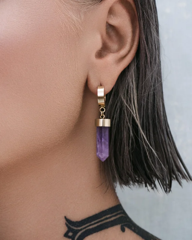Best-Selling Jewelry Now Available At Special Deals Crystal Bullet Earrings
