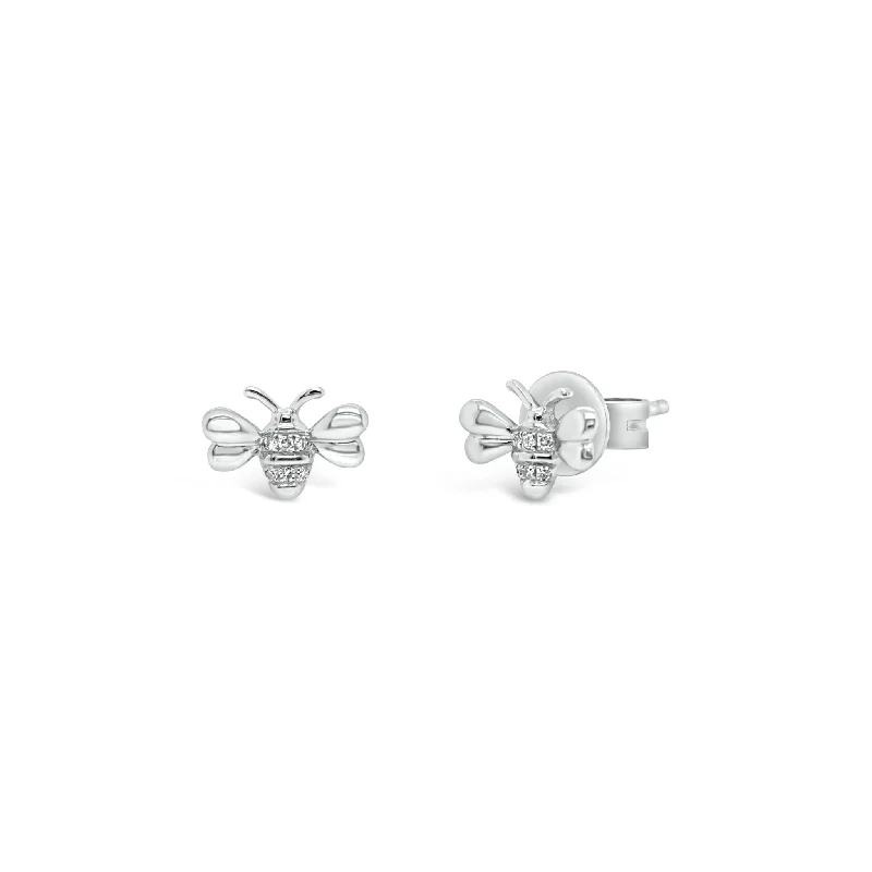 Get The Sparkle You Love At Prices You Adore Diamond Bee Stud Earrings