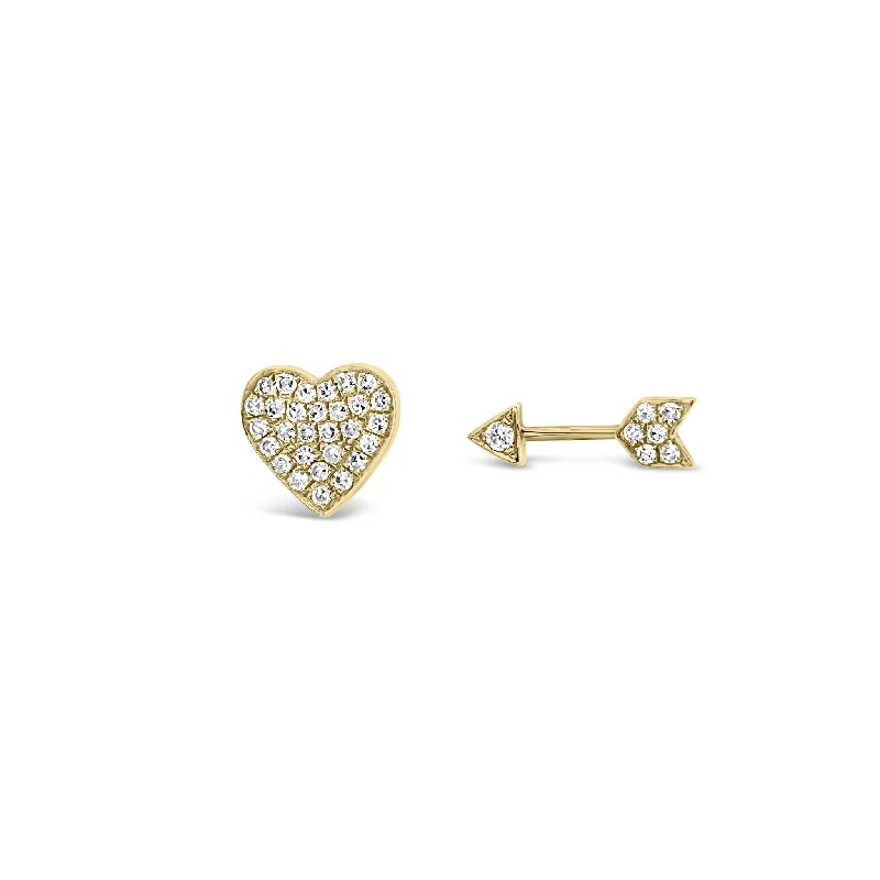 Limited-Time Jewelry Discounts – Shine Without The Splurge Diamond Heart & Arrow Stud Earrings