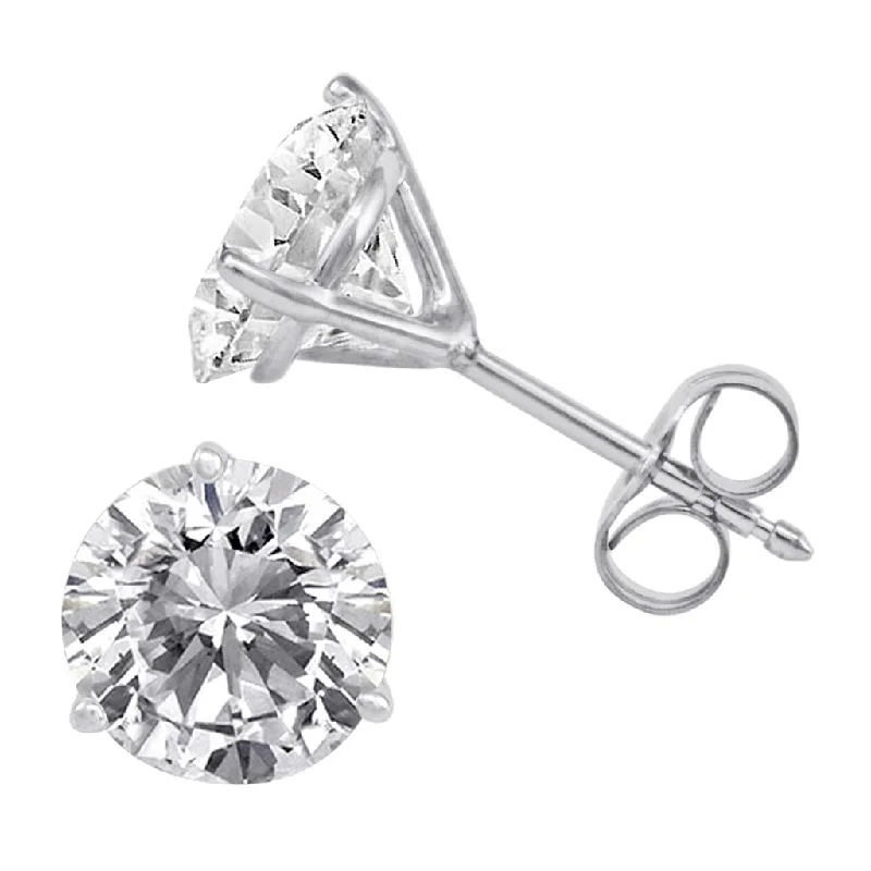 Sparkle For Less – Shop Our Limited-Time Jewelry Deals 14K White Gold 0.15 CTW Round Natural Diamonds Stud Earrings
