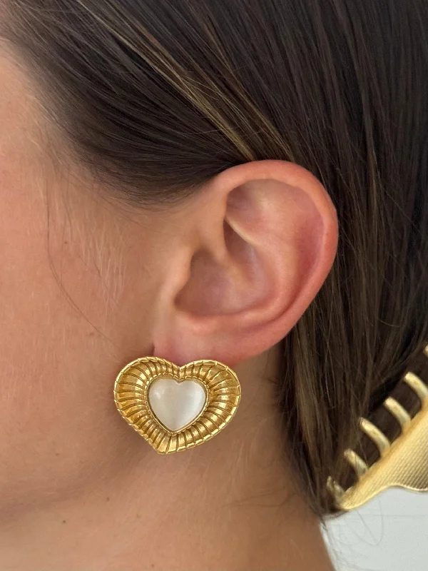 Huge Savings On Timeless Jewelry Collections DOUBLE LOVE STUD EARRINGS