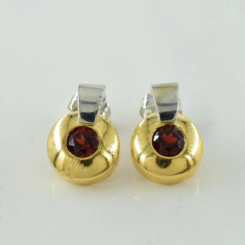 Shine In Style – Shop Jewelry Discounts Today Garnet Stud Earrings | 0.80ctw |
