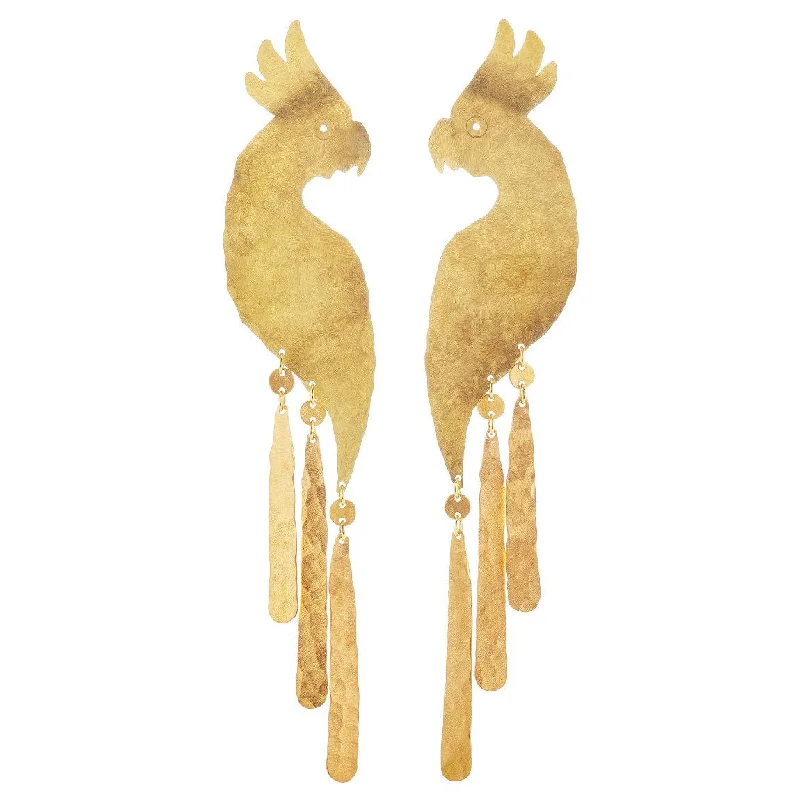 Accessorize For Less – Luxury Jewelry At Affordable Prices Gold Cockatoo Earrings
