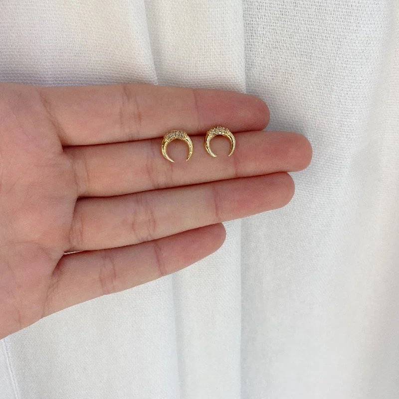 Exclusive Jewelry Sale – Grab Timeless Pieces Now SKY CRESCENT STUD EARRINGS