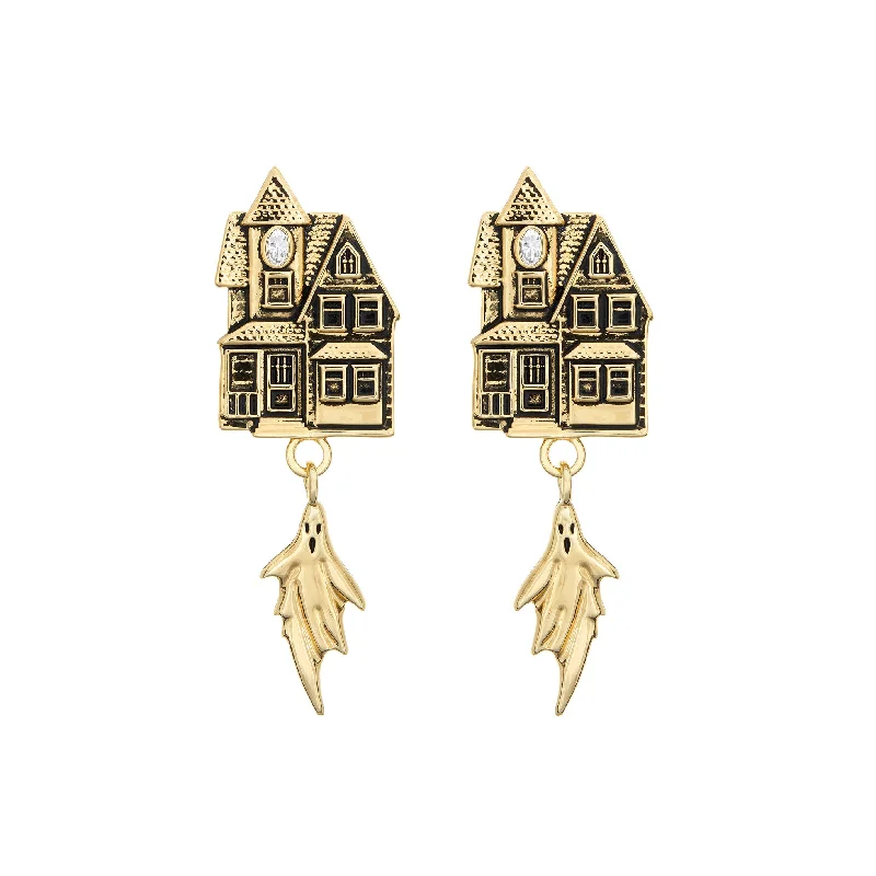 Bestselling Jewelry At Special Promotional Rates Haunted House Earrings