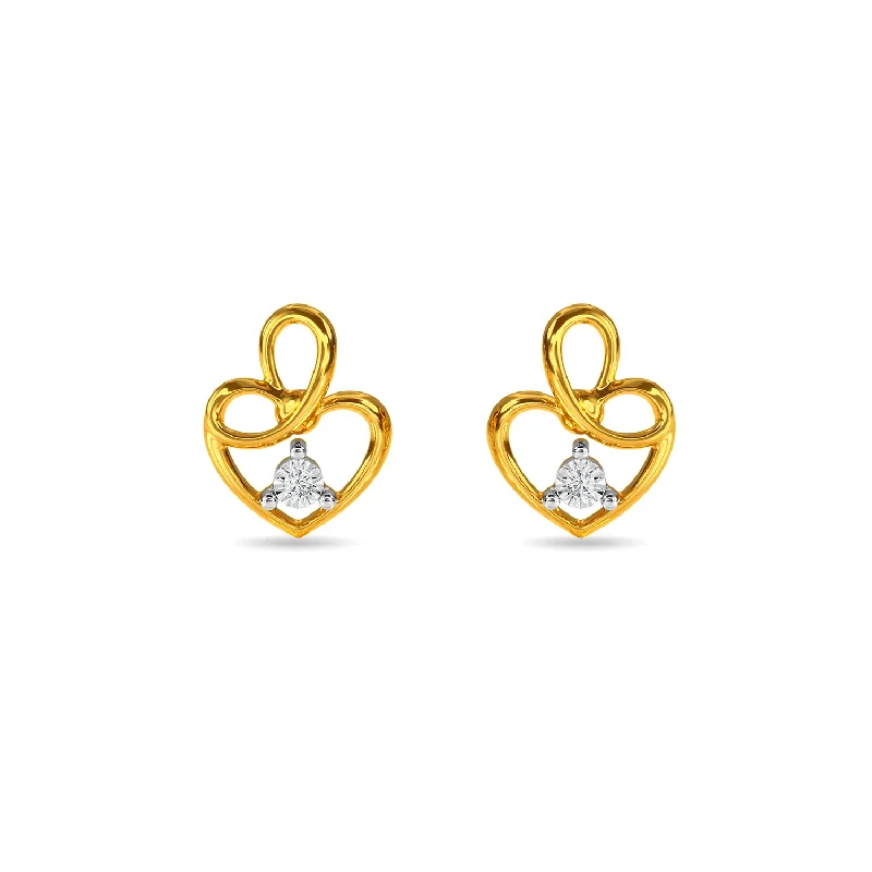 Affordable Glamour – Premium Jewelry For Less Heart Kids Earring