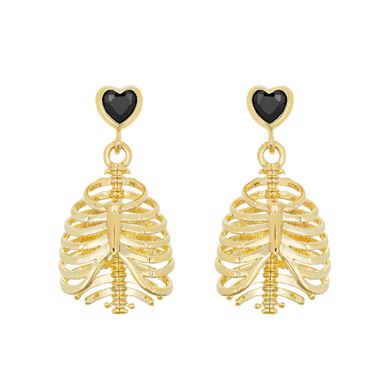 Fashion-Forward Jewelry At Exclusive Discounts Heart in a Cage Earrings