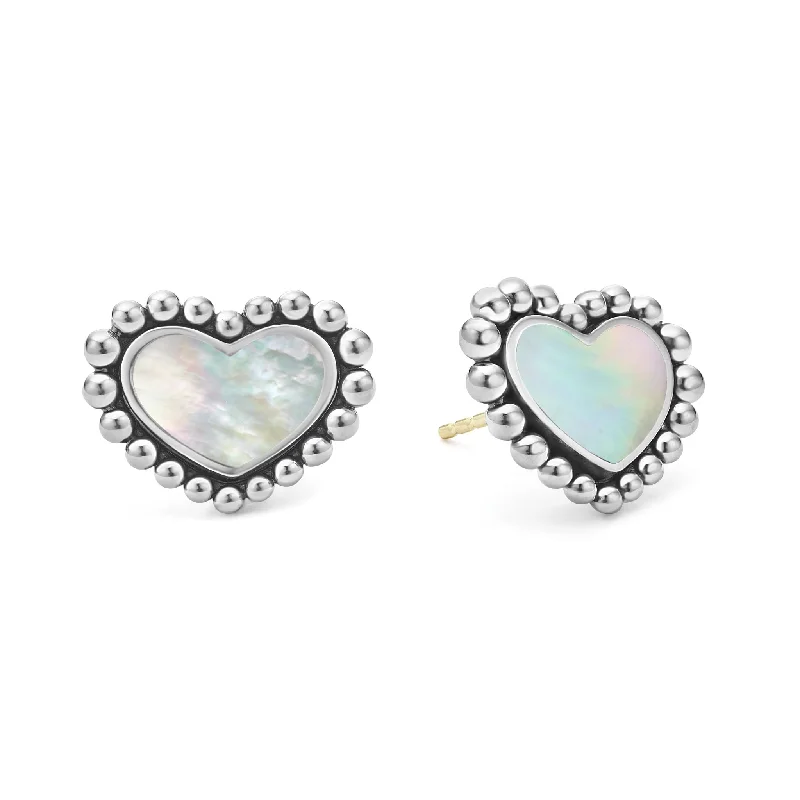Affordable Glamour – Premium Jewelry For Less Maya Mother of Pearl Heart Stud Earrings Affordable Glamour – Premium Jewelry For Less Maya Mother of Pearl Heart Stud Earrings