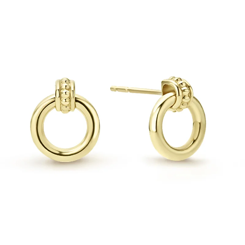 Limited-Time Offer On Elegant Jewelry Pieces Meridian 18K Gold Circle Stud Earrings