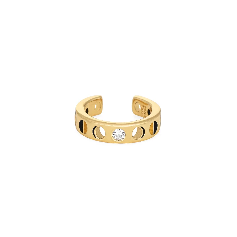 Luxury Jewelry At Unbeatable Discounts Moon Phase Ear Cuff