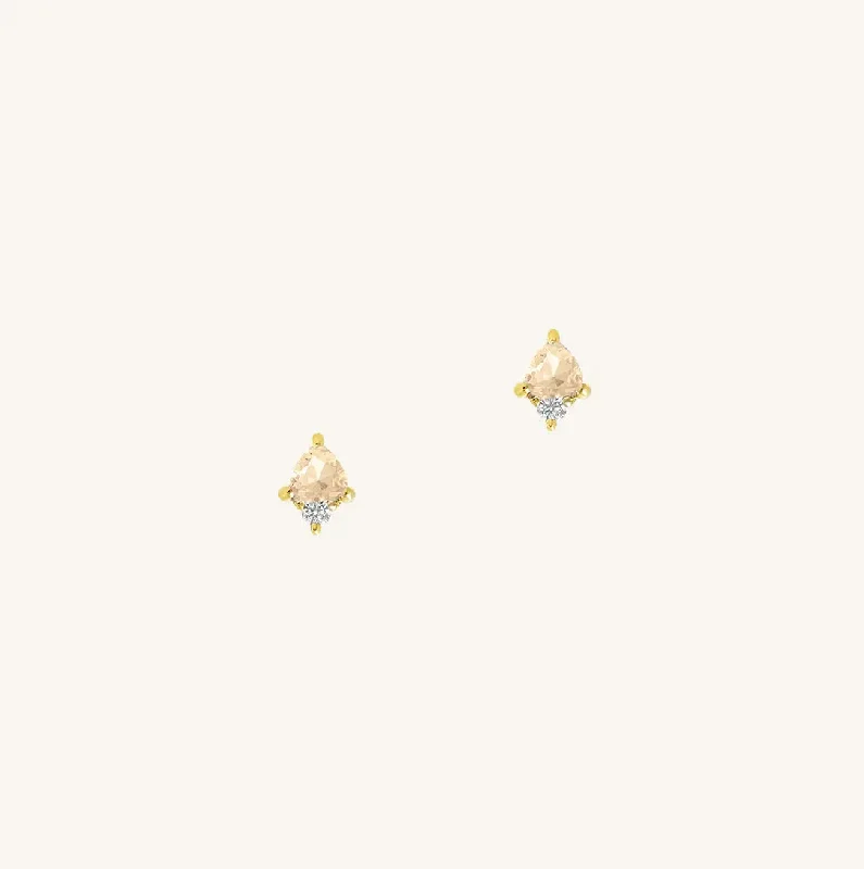 High-Quality Gemstone Jewelry For Special Occasions November Citrine Birthstone Studs