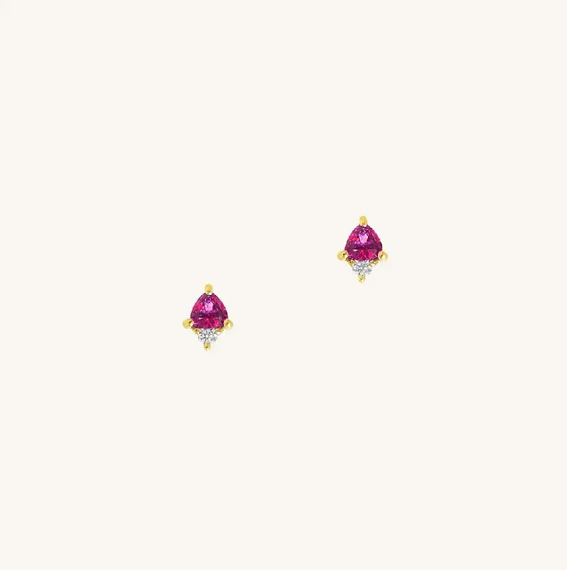 Affordable Glamour – Premium Jewelry For Less October Tourmaline Birthstone Studs