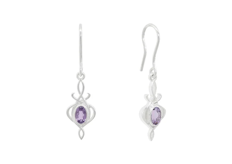 Stunning Statement Jewelry, Unbeatable Discounts Oval Gemstone Elvish Vale Earrings, Sterling Silver Stunning Statement Jewelry, Unbeatable Discounts Oval Gemstone Elvish Vale Earrings, Sterling Silver