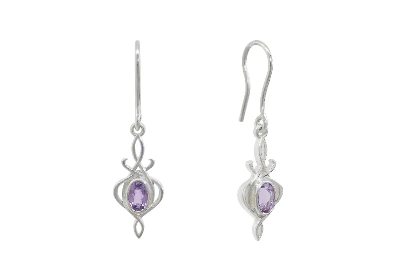 Huge Savings On Premium Jewelry Styles Oval Gemstone Elvish Vale Earrings, White Gold & Platinum Huge Savings On Premium Jewelry Styles Oval Gemstone Elvish Vale Earrings, White Gold & Platinum