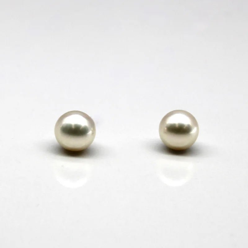 Make Every Moment Shine – Jewelry Discounts Available Pearl Stud Earrings