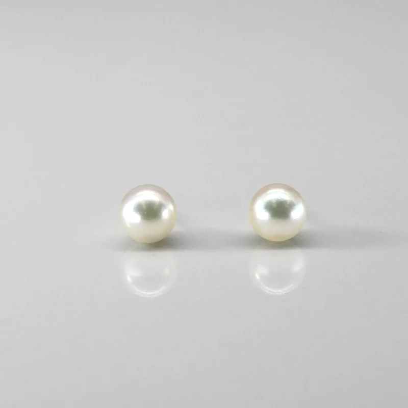 High-Quality Jewelry At A Fraction Of The Cost Pearl Stud Earrings
