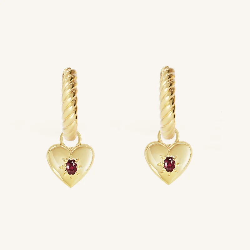 Elegant Jewelry Styles At Budget-Friendly Prices Rouge Charm Hoops