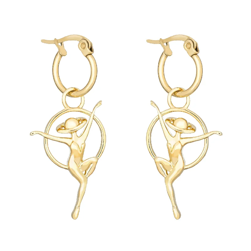 Limited-Stock Jewelry Clearance – Grab Your Favorites Now Saturn Dancer Earrings