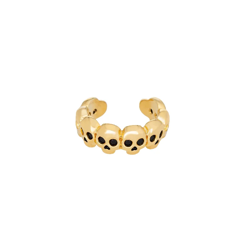 Premium Jewelry Now Available At Special Discounts Skull Ear Cuff