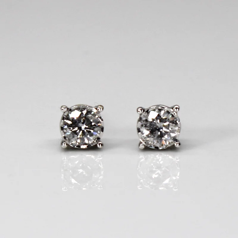 Sparkle For Less – Shop Our Limited-Time Jewelry Deals Solitaire Diamond Stud Earrings | 0.70ctw |