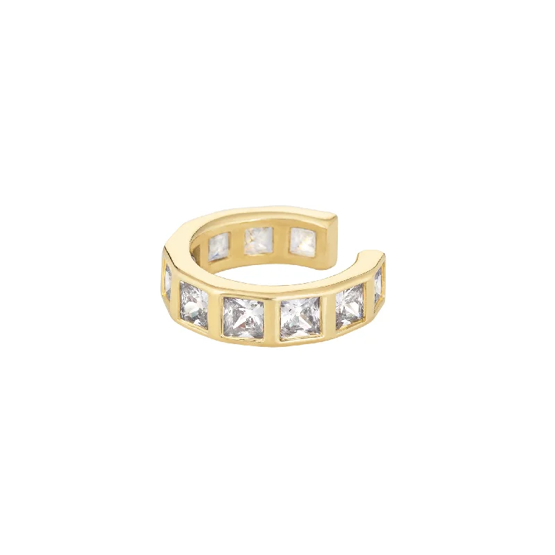 Exclusive Gemstone Jewelry Markdowns – Shop Now Solstice Ear Cuff - White