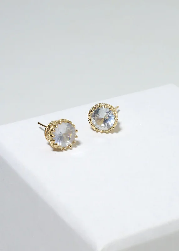 The Perfect Jewelry Piece At The Perfect Discount Sparkly Gemstone Stud Earrings