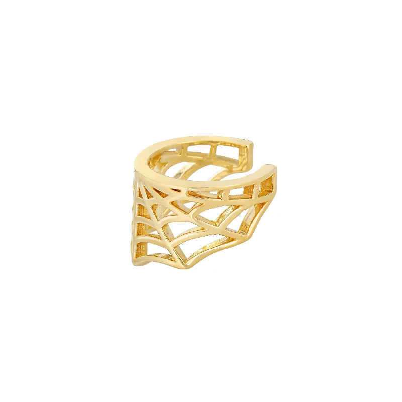 Shop Stylish Jewelry Now And Save Big Spiderweb Ear Cuff