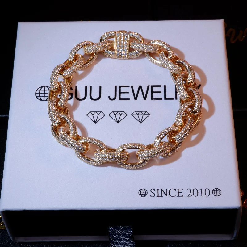Sparkle On A Budget – Fine Jewelry For Less 18K Gold-Plated Rope Link Bracelet