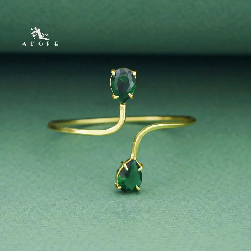 Limited-Time Offer On Premium Jewelry Collections Aisa Dual Claw Glossy Drop Bangle