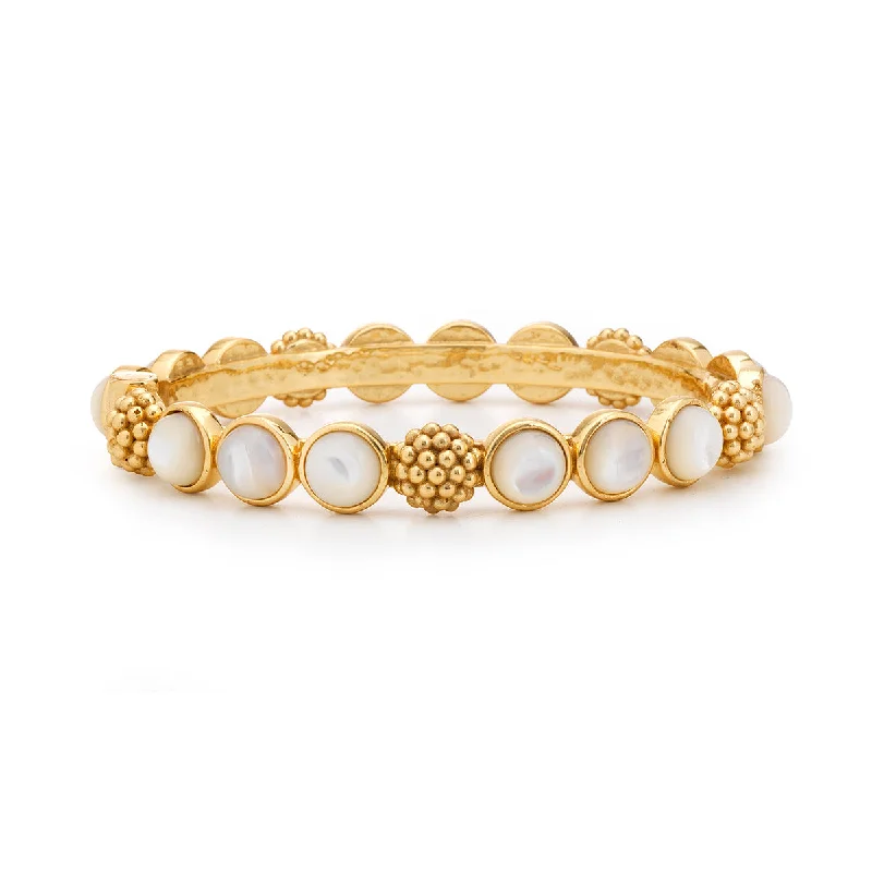 Breathtaking Jewelry At Limited-Time Savings Berry Gem Hinged Bangle - MOP