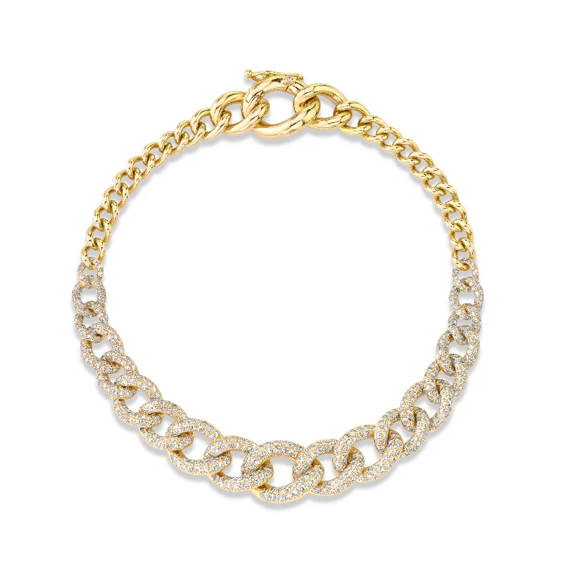 Save On Luxury Jewelry Pieces – Limited-Time Offers DIAMOND GRADUAL PAVE LINK BRACELET Save On Luxury Jewelry Pieces – Limited-Time Offers DIAMOND GRADUAL PAVE LINK BRACELET