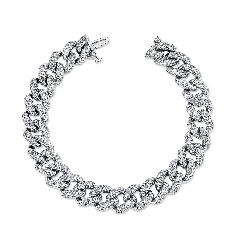 Accessorize For Less – Luxury Jewelry At Affordable Prices DIAMOND PAVE ESSENTIAL LINK BRACELET Accessorize For Less – Luxury Jewelry At Affordable Prices DIAMOND PAVE ESSENTIAL LINK BRACELET