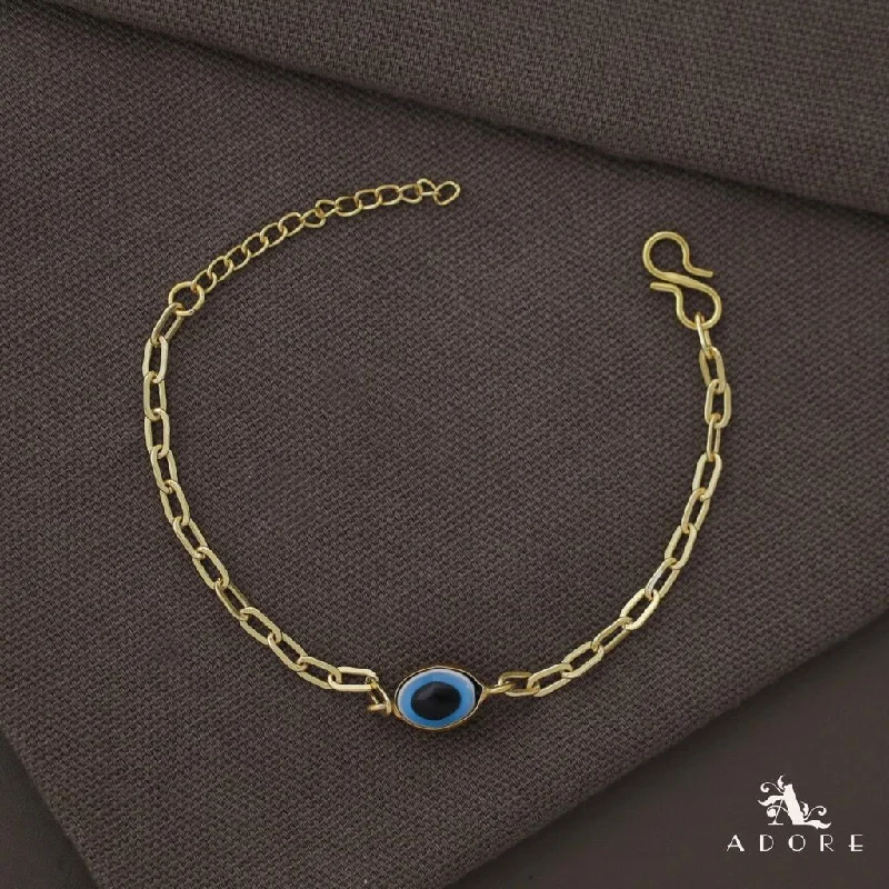Jewelry Clearance Event – Stock Up Before It's Over Evil Eye Golden Chain Bracelet