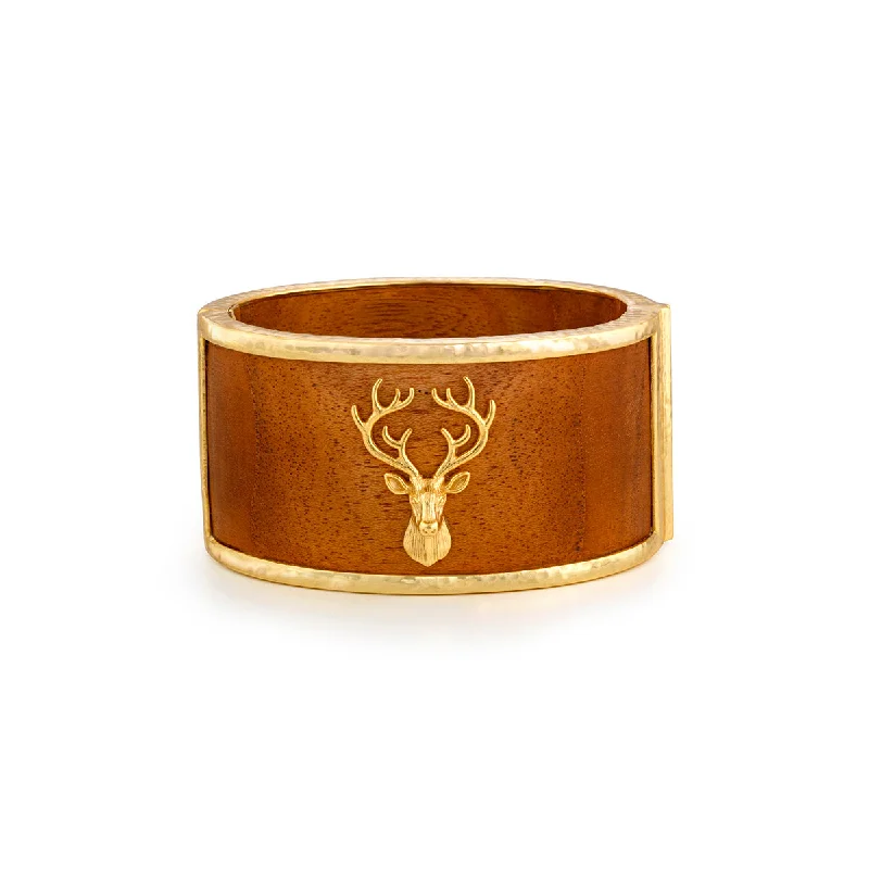 Bestselling Jewelry Now On Sale – Elevate Your Look Forest Walk Stag Bangle - Teak