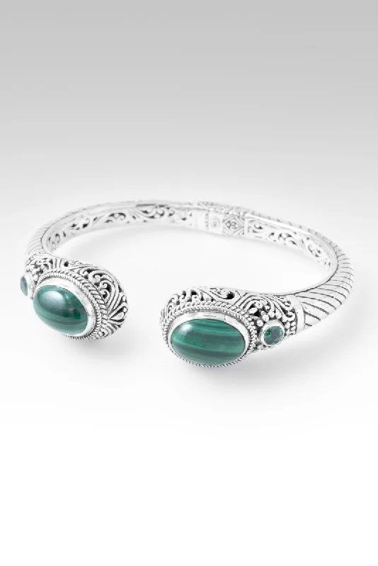 Premium Jewelry Now Available At Special Discounts Fullness of Joy Tip-to-Tip Bracelet™ in Malachite