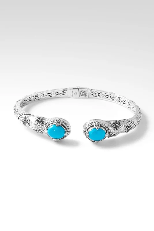 Grab Your Favorite Jewelry At The Lowest Prices Garden Dreams Tip-to-Tip Bracelet™ in Sleeping Beauty Turquoise