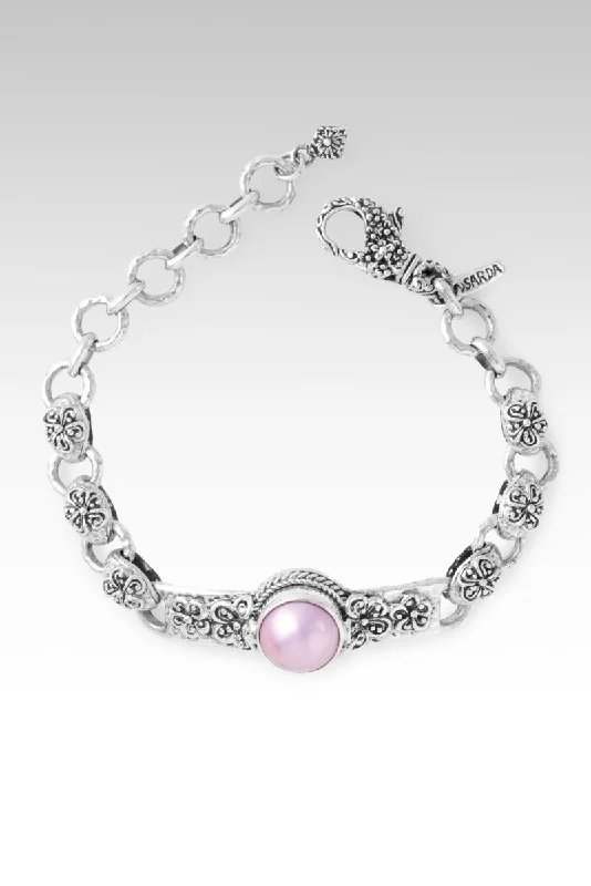 Elegant Jewelry, Exclusive Prices – Shop Now Garden Grace Bracelet™ in Pink Mabe Pearl