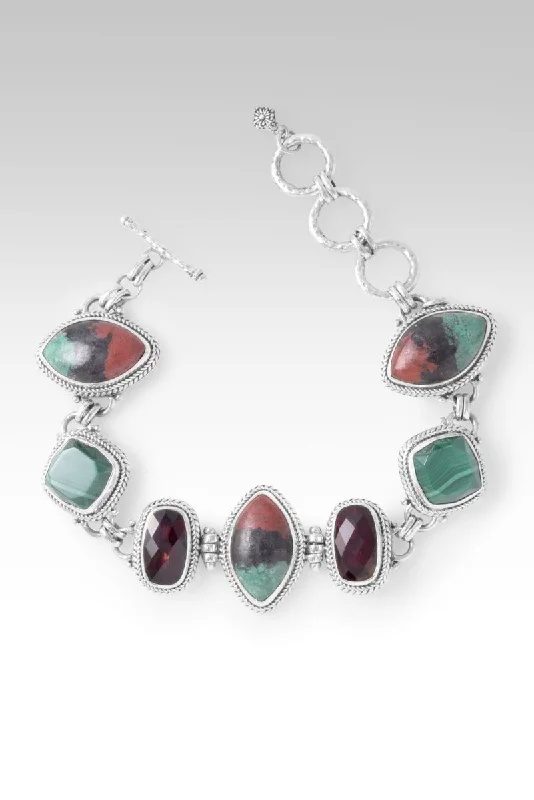 Best Jewelry Deals – Shop Premium Pieces At Great Prices God is our Refuge Bracelet™ in Chrysocolla Sonora