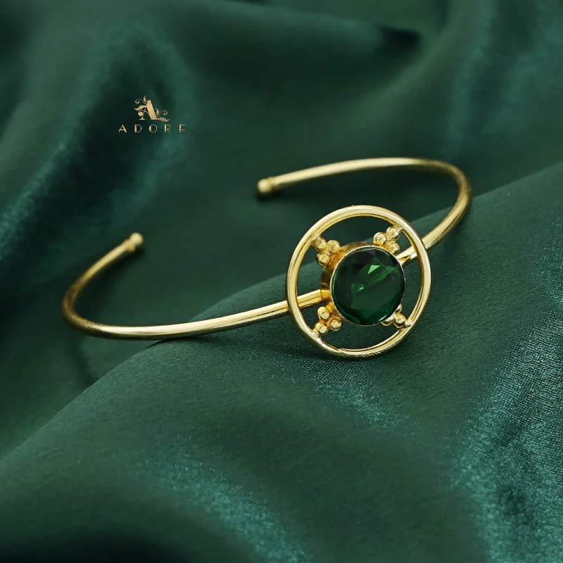 Celebrate Every Occasion With Sparkling Savings Golden Circle Dotted Glossy Bangle Celebrate Every Occasion With Sparkling Savings Golden Circle Dotted Glossy Bangle